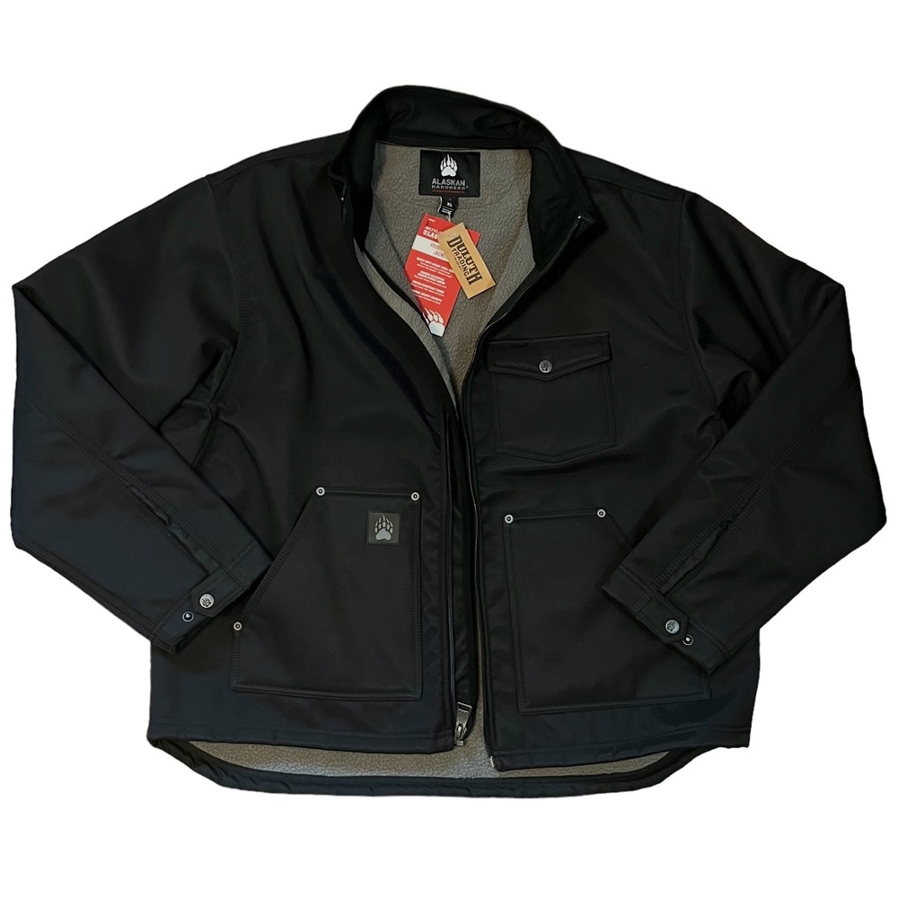 Duluth black warm winter coat